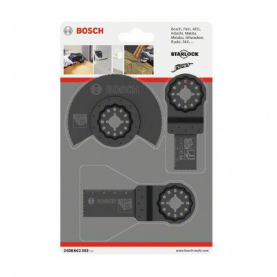 Bosch 2608662343 - 3dílná Basic sada univerzální-STARLOCK